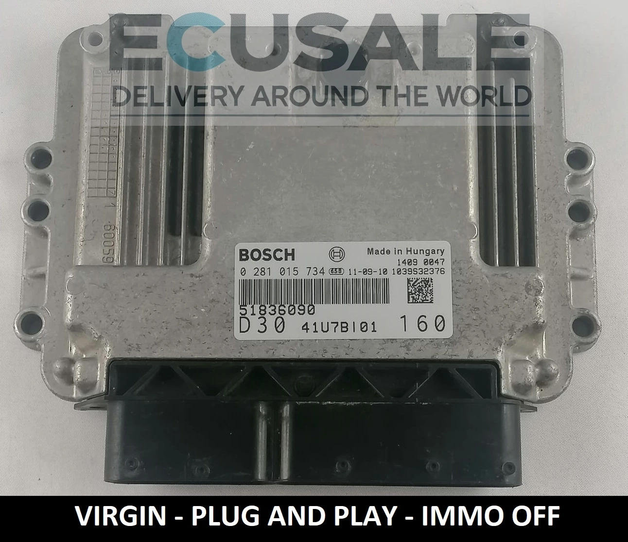 imagem da centralina do motor no Fiat Ducato 2.3 diesel